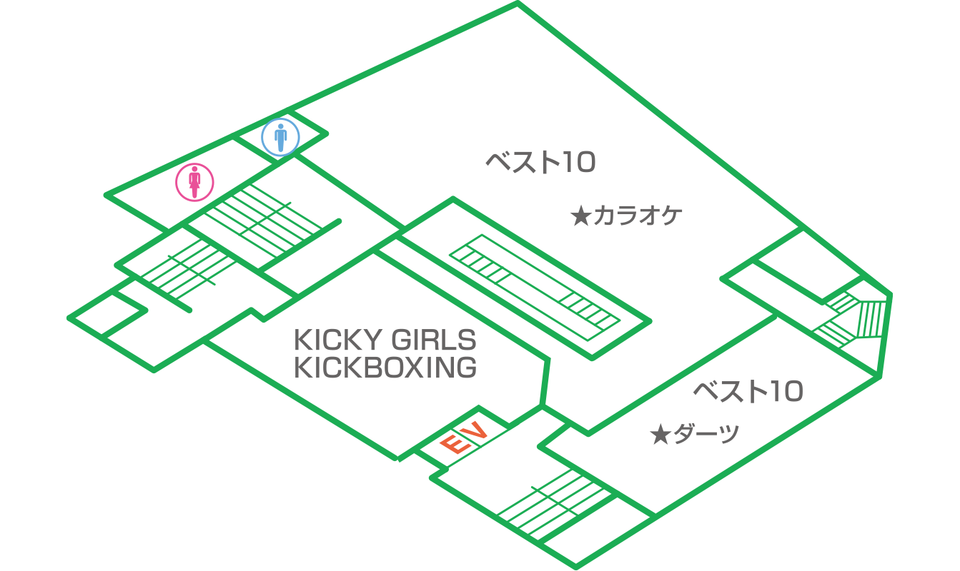 大森ララ 4F フロアマップ